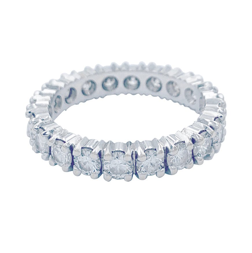 Alliance tour complet or blanc, diamants - Castafiore