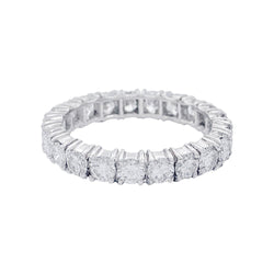 Alliance tour complet or blanc, diamants - Castafiore