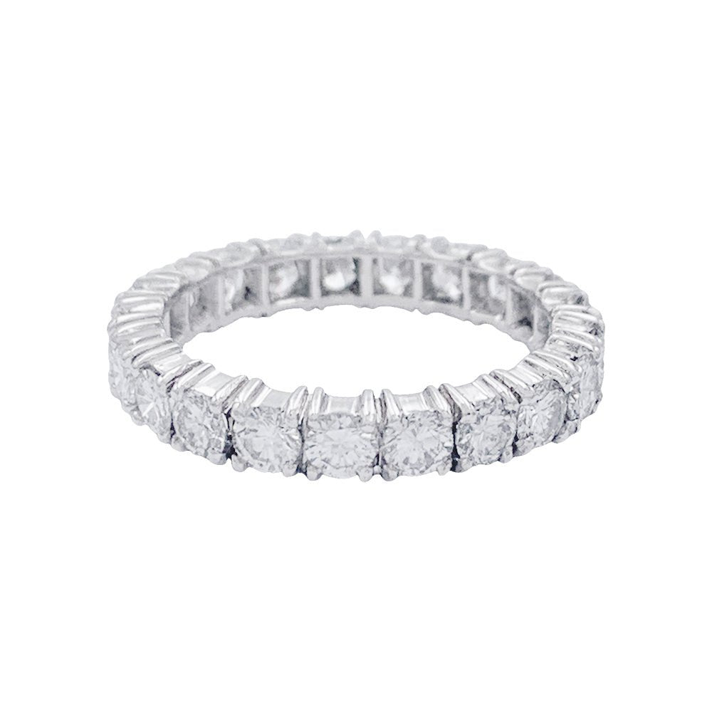 Alliance tour complet or blanc, diamants - Castafiore