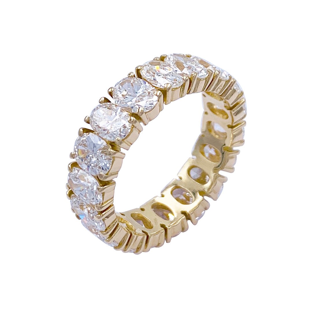 Alliance tour complet or jaune, diamants - Castafiore