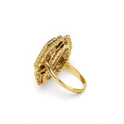 AVANT-PREMIÈRE - Bague VAN CLEEF & ARPELS en or jaune et diamants - Castafiore