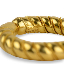 AVANT-PREMIÈRE - Boucles d'oreilles Créoles LALAOUNIS en or jaune - Castafiore