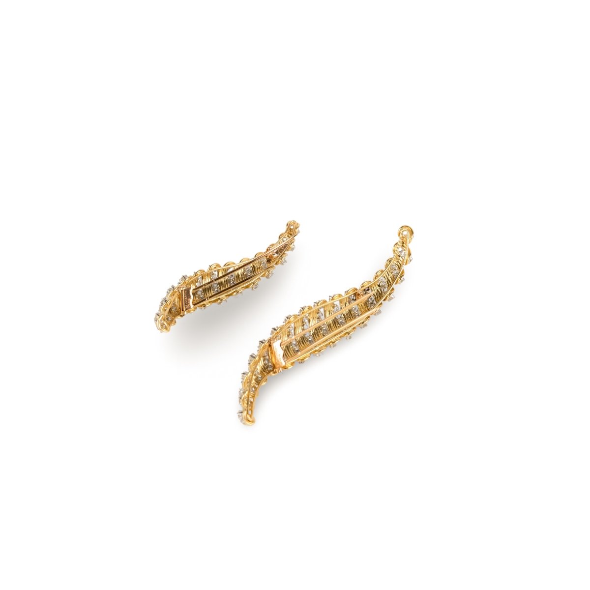 AVANT-PREMIÈRE - Broches Épingle BOUCHERON en or jaune et diamants - Castafiore