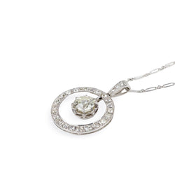 AVANT-PREMIÈRE - Collier Pendentif en or blanc, platine et diamants - Castafiore