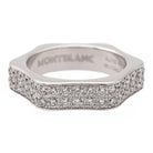 Bague Alliance américaine MONTBLANC "4810" en or blanc et diamants - Castafiore