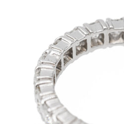 Bague Alliance américaine Or blanc Diamant - Castafiore