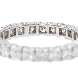 Bague Alliance américaine Or blanc Diamant - Castafiore