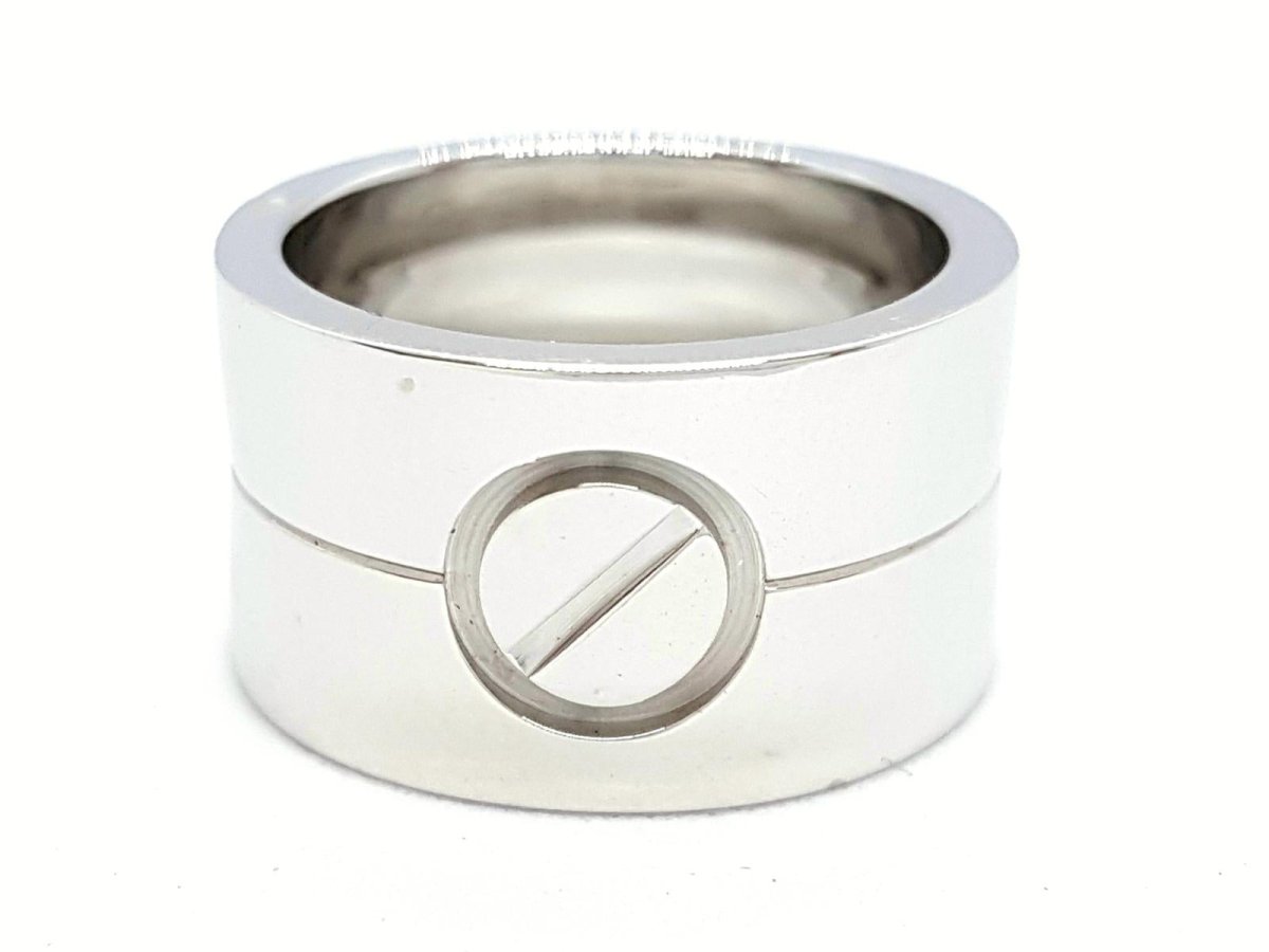 Bague Alliance CARTIER "Love" en or blanc - Castafiore