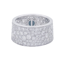 Bague Alliance CARTIER "Love" en or blanc et diamants - Castafiore