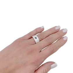 Bague Alliance CARTIER "Love" en or blanc et diamants - Castafiore