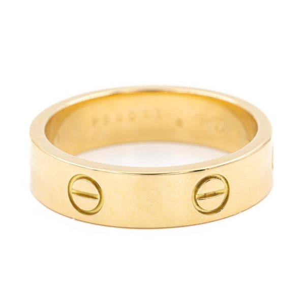 CARTIER “Love” wedding ring in yellow gold – Castafiore
