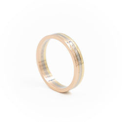 Bague Alliance CARTIER "Trinity" en or jaune - Castafiore