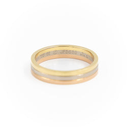 Bague Alliance CARTIER "Trinity" en or jaune - Castafiore