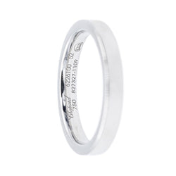 Bague Alliance CHOPARD "Timeless Wedding" en or blanc - Castafiore