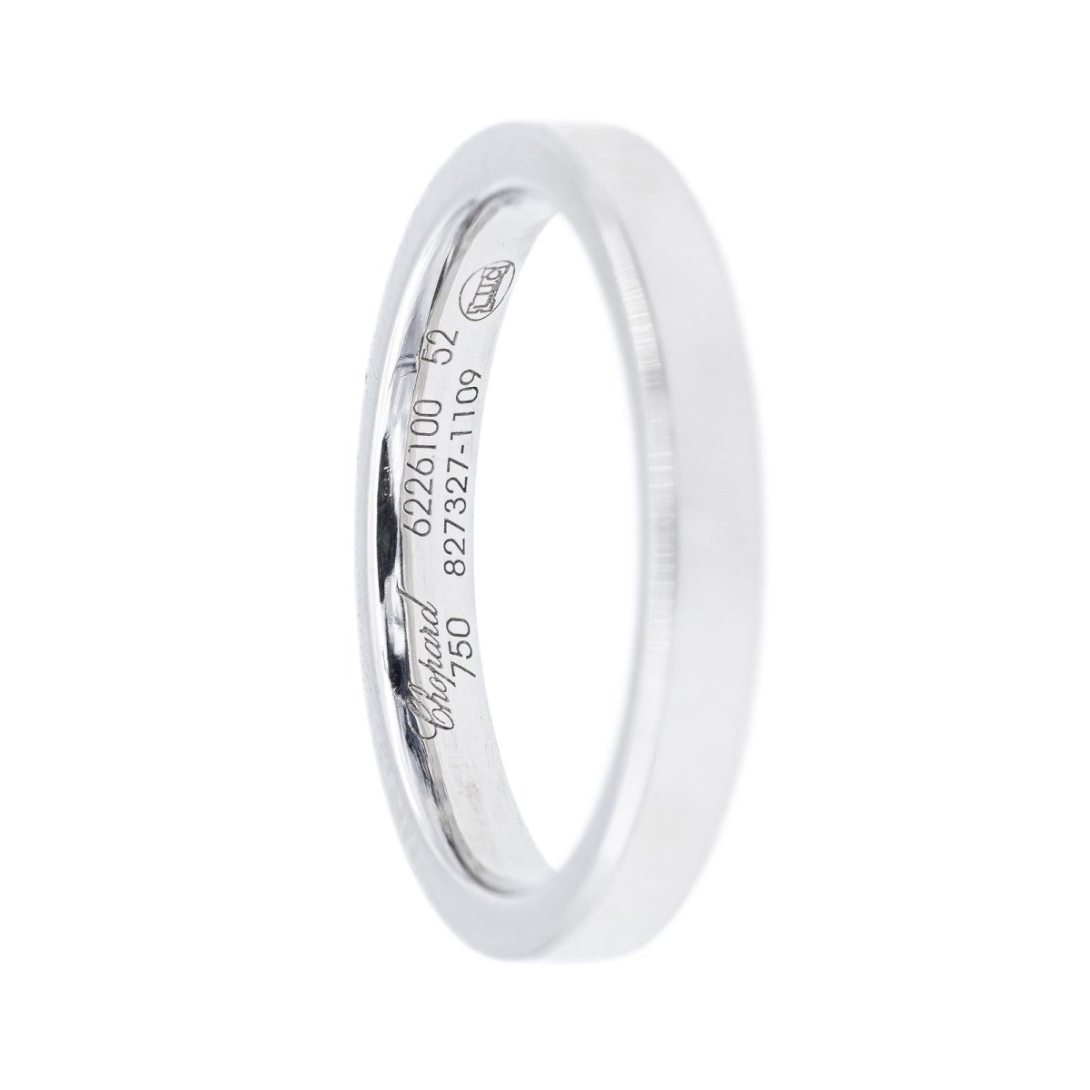 Bague Alliance CHOPARD "Timeless Wedding" en or blanc - Castafiore