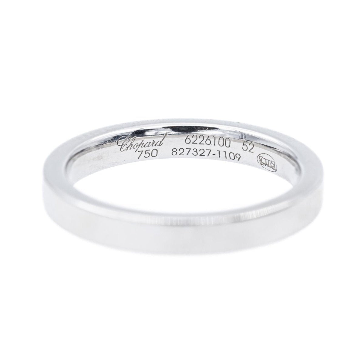 Bague Alliance CHOPARD "Timeless Wedding" en or blanc - Castafiore
