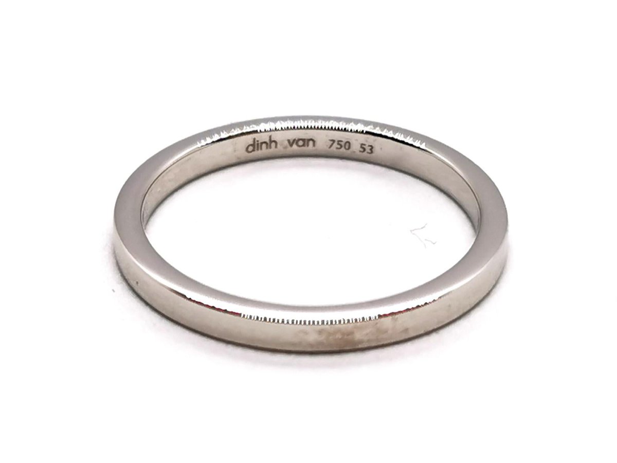 Bague Alliance DINH VAN en or blanc - Castafiore