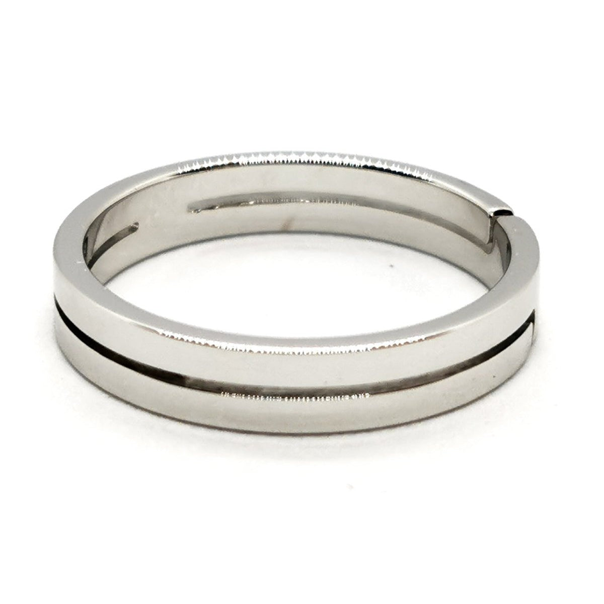 Bague Alliance DINH VAN "Seventies" en or blanc - Castafiore