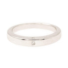 Bague Alliance en or blanc et diamant - Castafiore