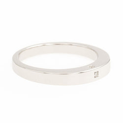 Bague Alliance en or blanc et diamants - Castafiore