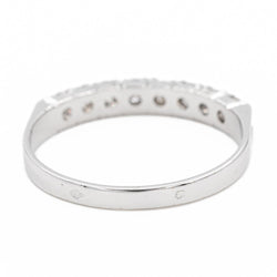 Bague Alliance en or blanc et diamants - Castafiore