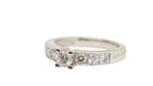 Bague Alliance en or blanc et diamants - Castafiore