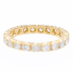 Bague Alliance en or jaune et diamants - Castafiore