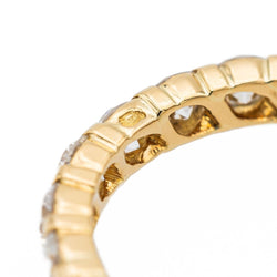 Bague Alliance en or jaune et diamants - Castafiore