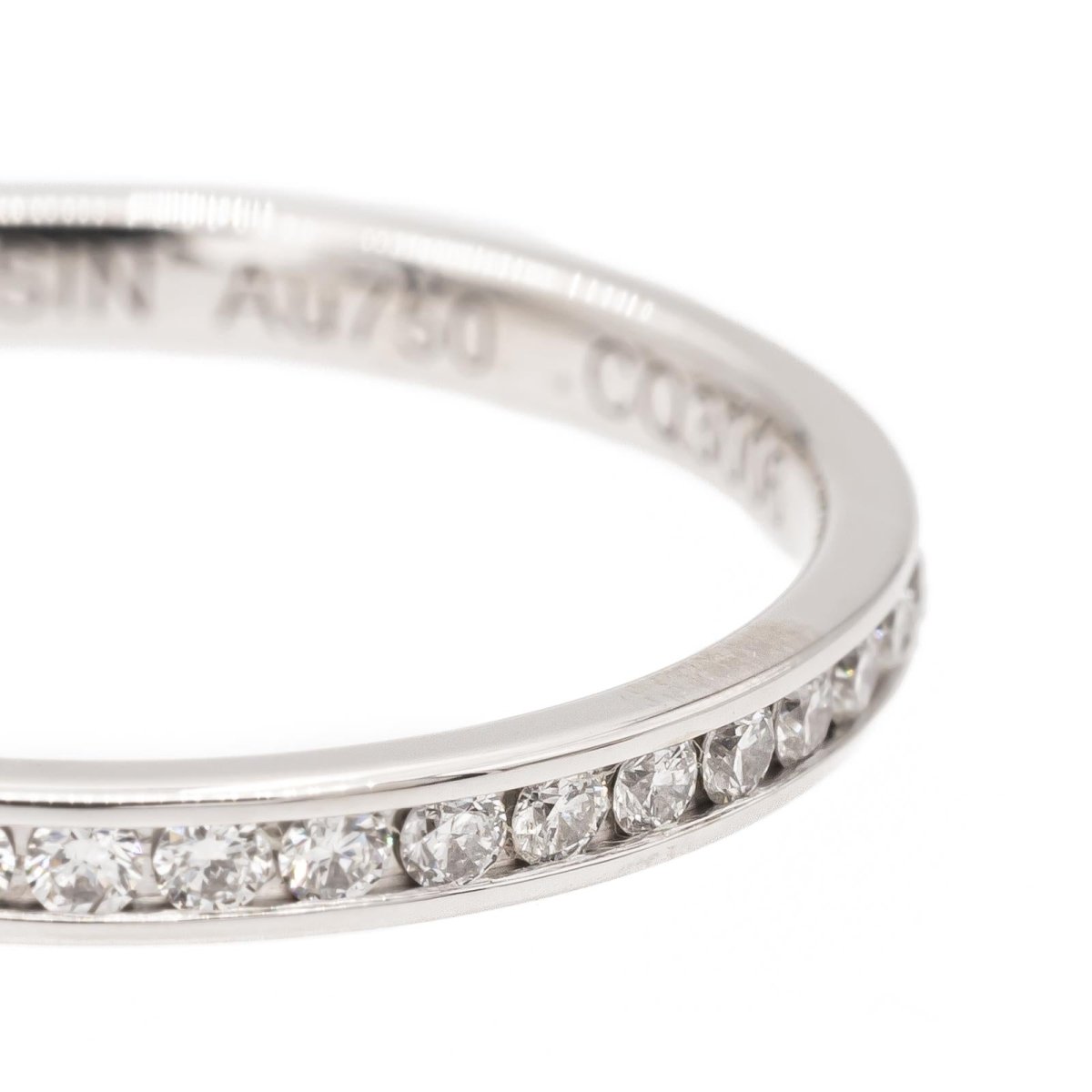 Bague Alliance MAUBOUSSIN "Parce que je l'aime" en or blanc et diamants - Castafiore