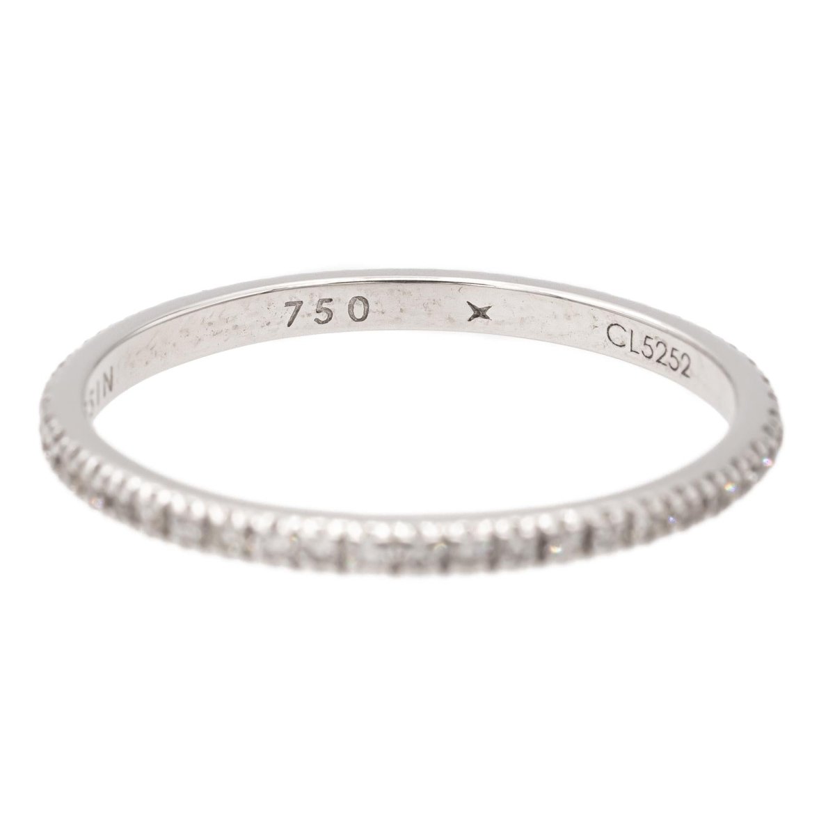 Bague Alliance MAUBOUSSIN "Parce que je l'aime" en or blanc et diamants - Castafiore