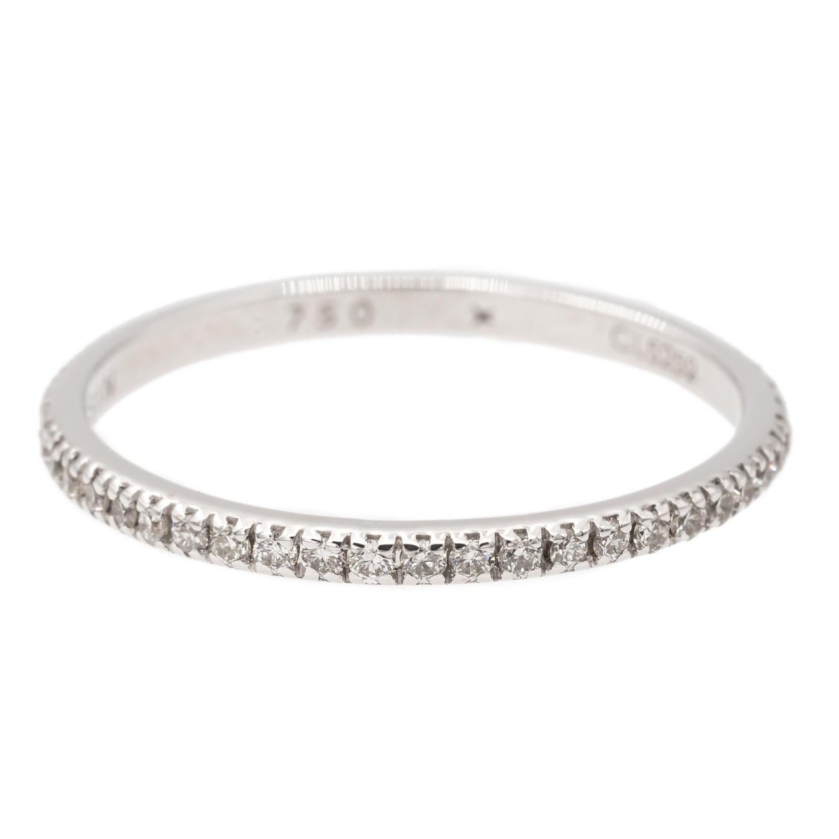 Bague Alliance MAUBOUSSIN "Parce que je l'aime" en or blanc et diamants - Castafiore