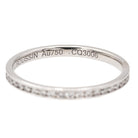 Bague Alliance MAUBOUSSIN "Parce que je l'aime" en or blanc et diamants - Castafiore