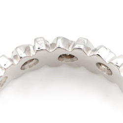 Bague Alliance Or blanc Diamant - Castafiore