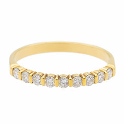 Bague Alliance Or jaune Diamant - Castafiore