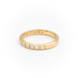 Bague Alliance Or jaune Diamant - Castafiore