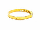 Bague Alliance Or jaune Diamant - Castafiore