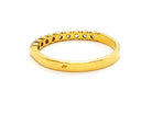 Bague Alliance Or jaune Diamant - Castafiore