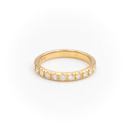 Bague Alliance Or jaune Diamant - Castafiore