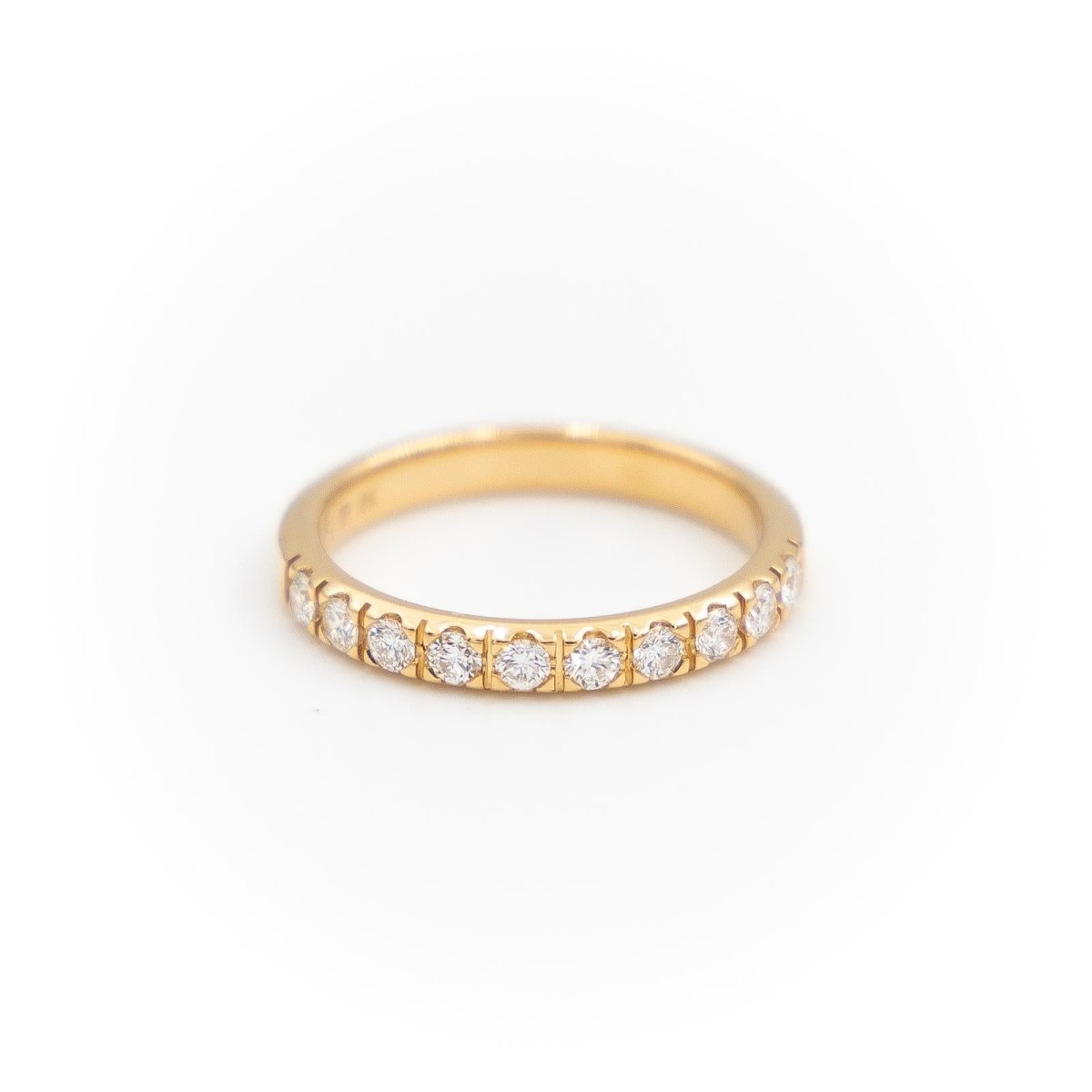 Bague Alliance Or jaune Diamant - Castafiore