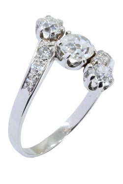 BAGUE ANCIENNE ART-DECO - Castafiore