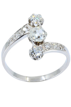 BAGUE ANCIENNE ART-DECO - Castafiore