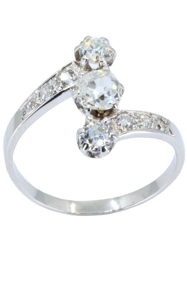 BAGUE ANCIENNE ART-DECO - Castafiore