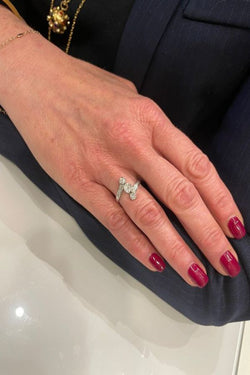 BAGUE ANCIENNE ART-DECO - Castafiore