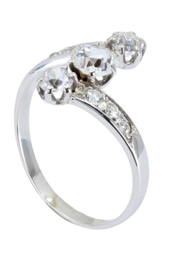 BAGUE ANCIENNE ART-DECO - Castafiore