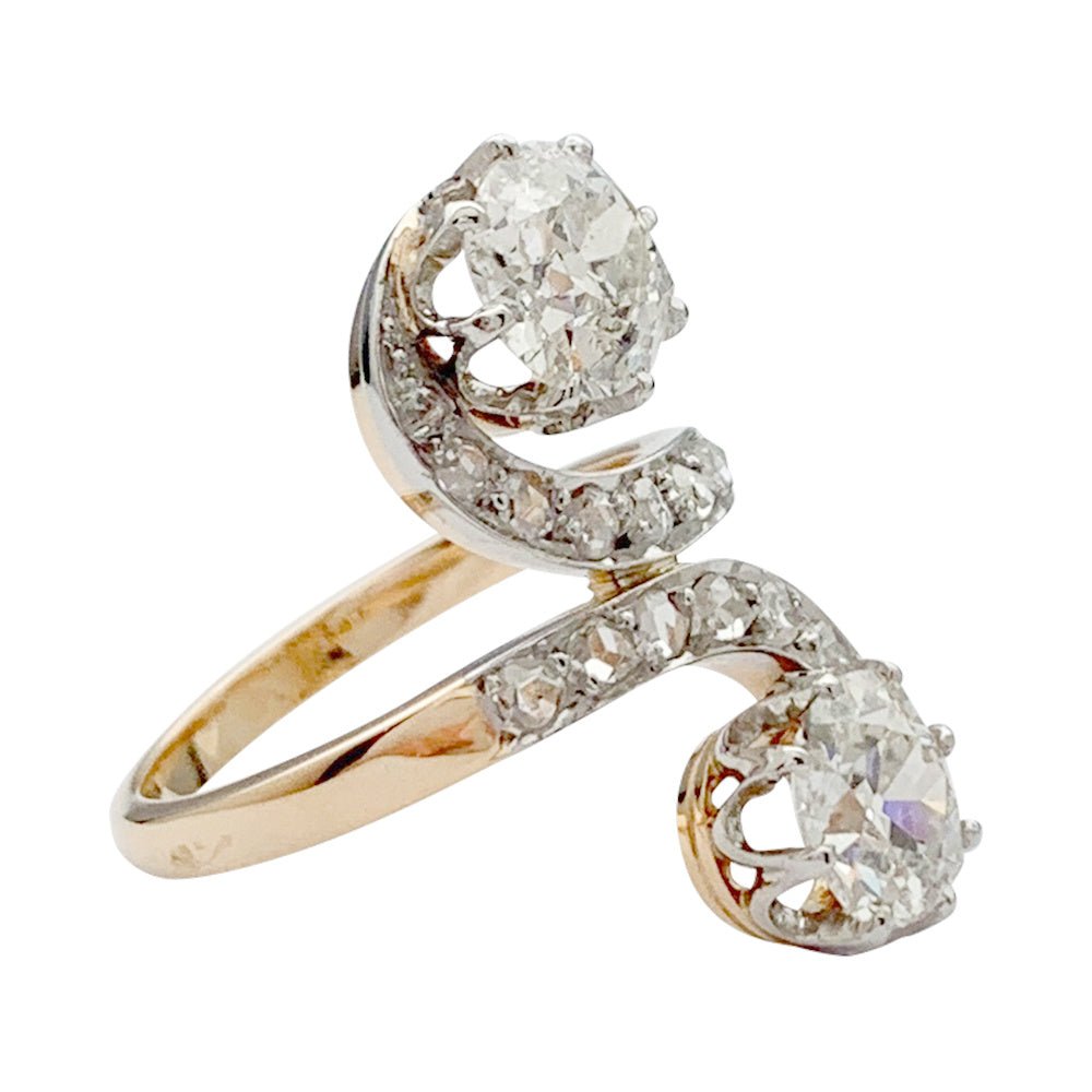 Bague ancienne "Toi & Moi" - Castafiore