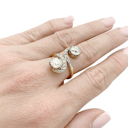 Bague ancienne "Toi & Moi" - Castafiore