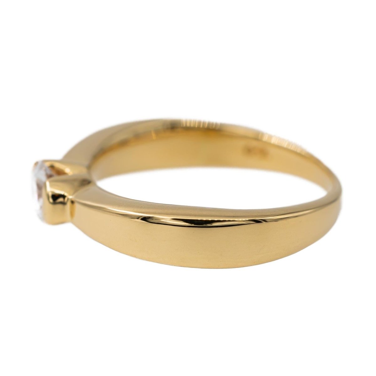 Bague BALMAIN en or jaune et diamant - Castafiore