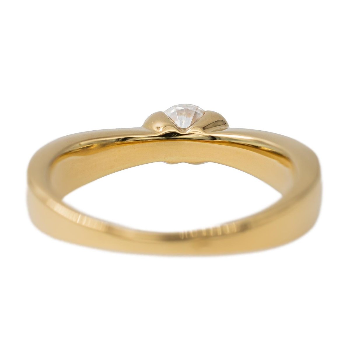 Bague BALMAIN en or jaune et diamant - Castafiore