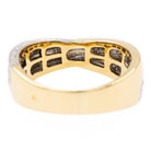 Bague BALMAIN en or jaune, or blanc et diamants - Castafiore