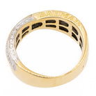 Bague BALMAIN en or jaune, or blanc et diamants - Castafiore